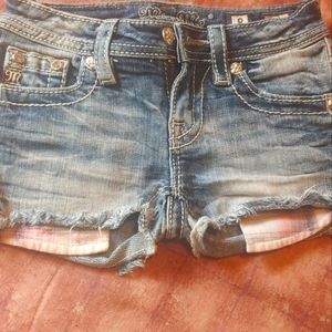 Girls size 8 Miss me short shorts!